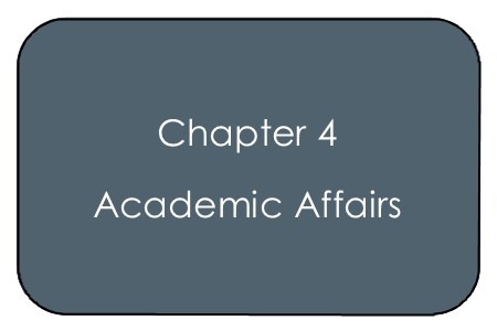 Chapter 4 – Academic Affairs