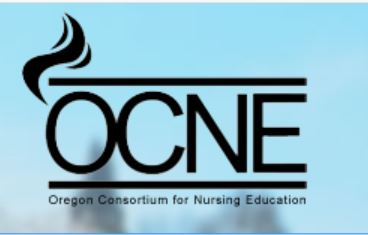 OCNE Oregon Consortium of Nursing Educators Logo and Website Link